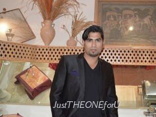 JustTHEONEforU