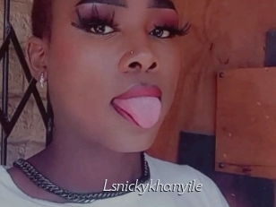 Lsnickykhanyile
