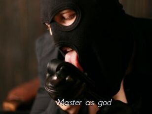 Master_as_god