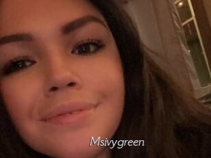 msivygreen Le Scandale