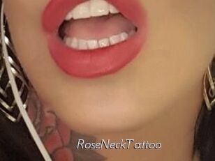 RoseNeckTattoo