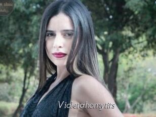 Violetahornytits