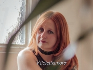 Viiolettamora