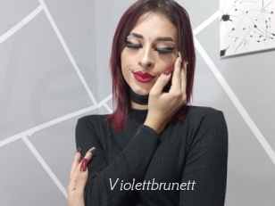 Violettbrunett